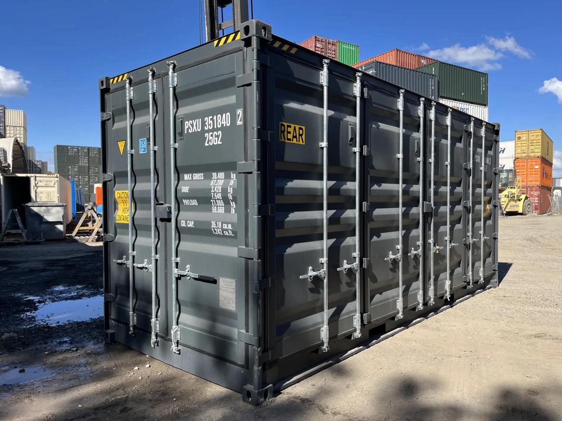 20ft high cube side-opening container