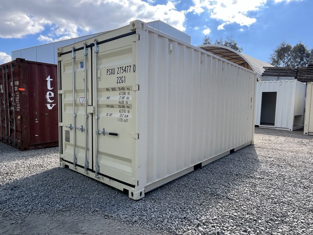 Cream 20ft container – sales